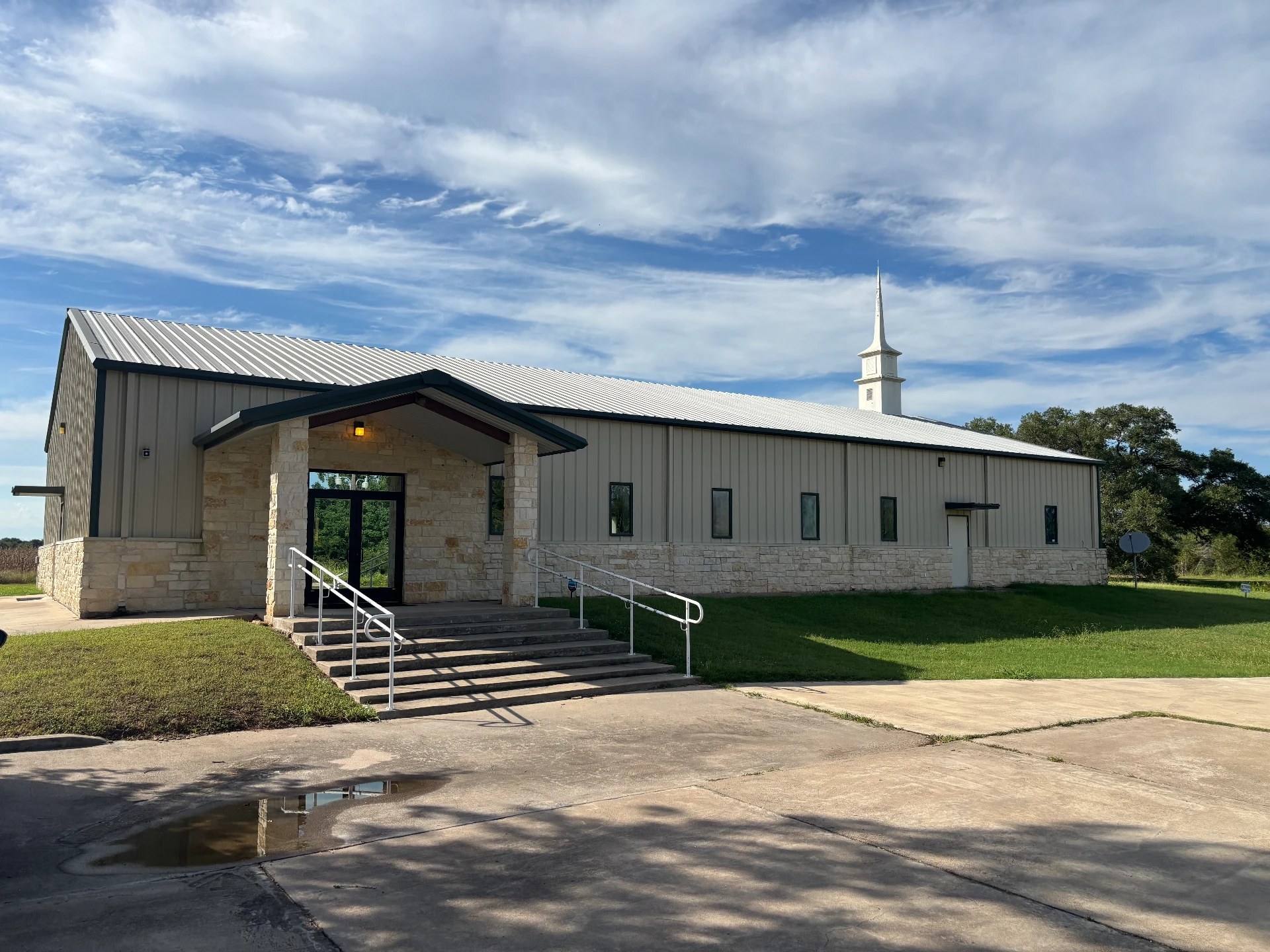 New Bethel Missionary Baptist Church building in La Grange, Texas